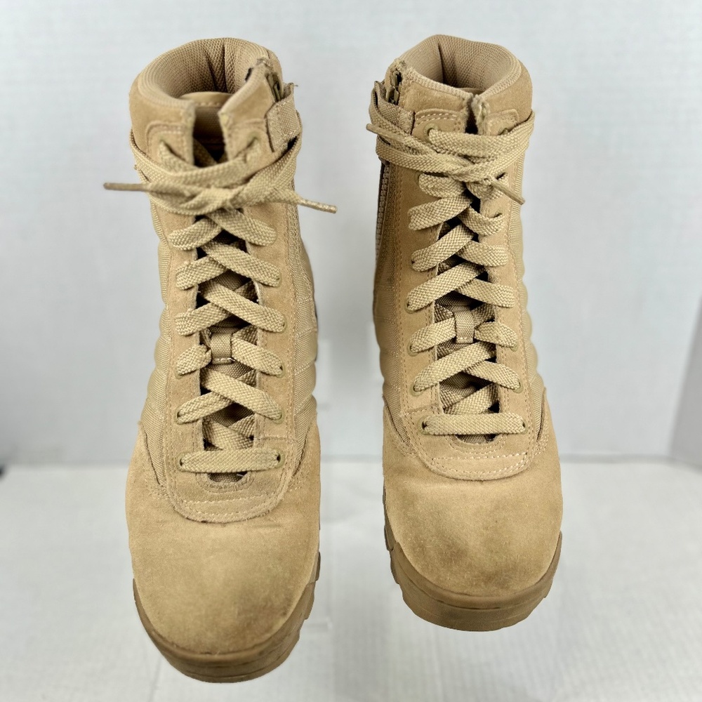 Original SWAT Mens Classic Tactical Army Work Boots 9" Side Zip 1152 Tan